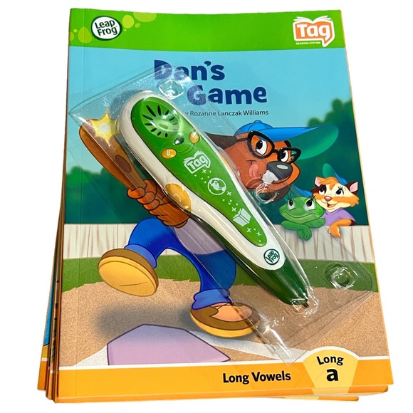 LeapFrog Toys Leapfrog Tag Reader Pen Stylus 6 Books Poshmark